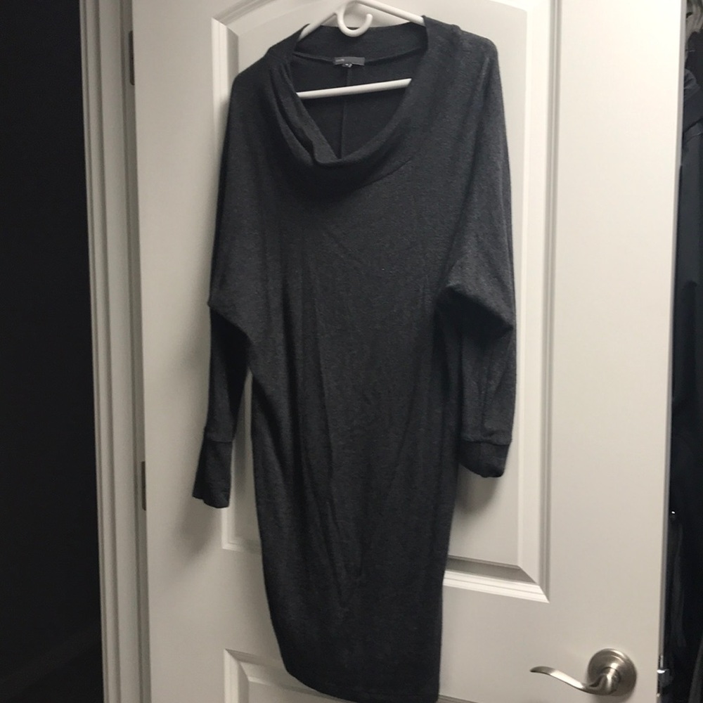 Vince cowl neck sweater dress